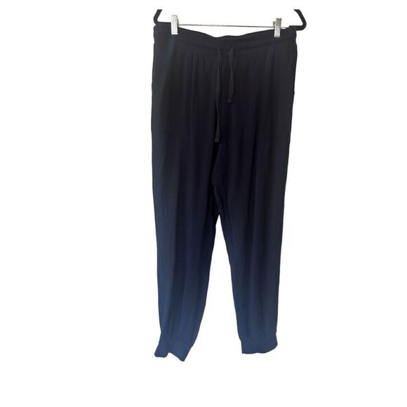 Splendid Drawstring Elastic Waist High-Rise Pull-On Jogger Pants Black Size XL - Picture 3 of 13